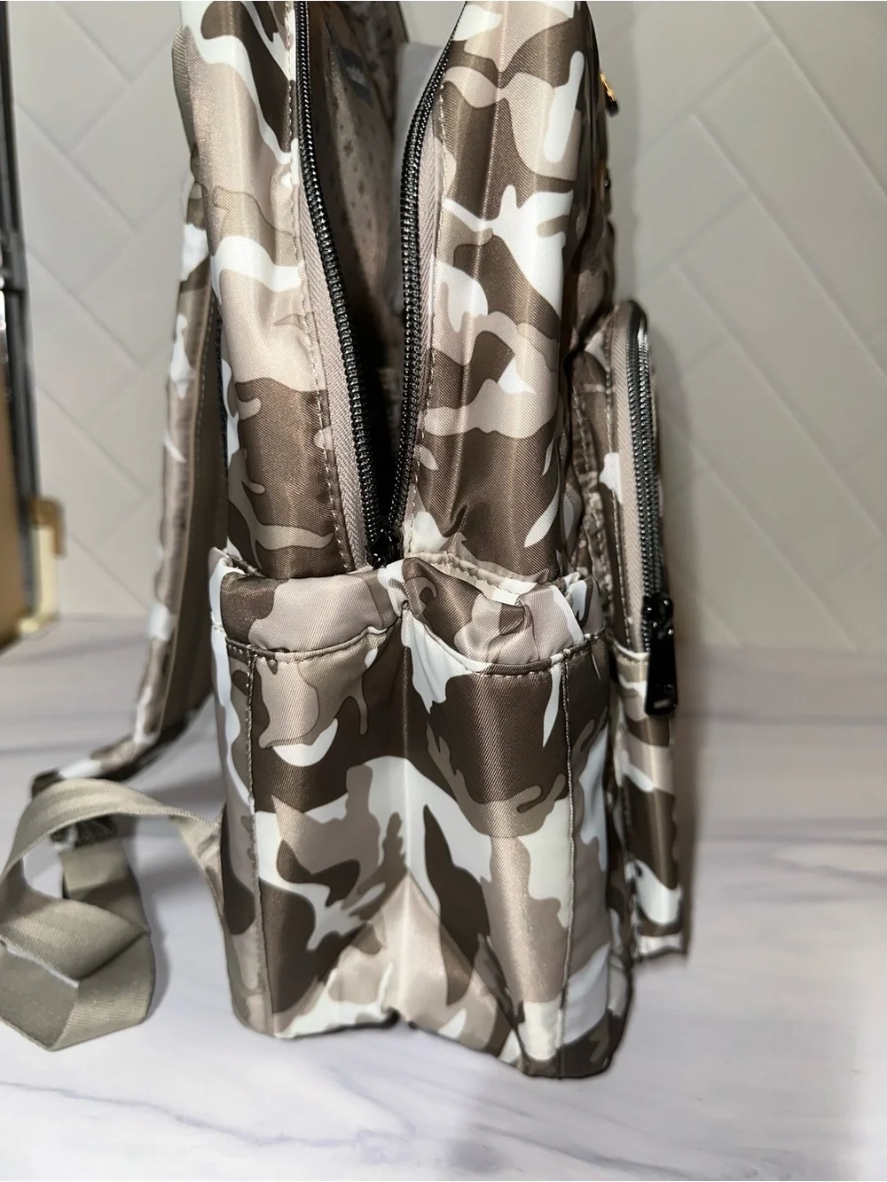 Lug Roadster backpack in Neutral Camo - NEW